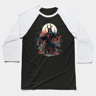 Dark Forest Witch Baseball T-Shirt